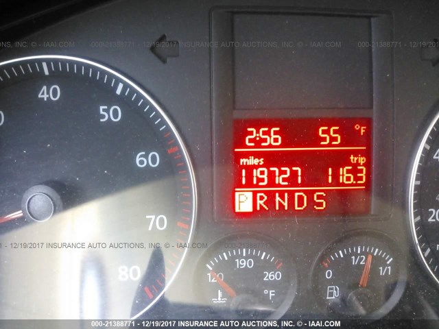 3VWEF71K27M136681 - 2007 VOLKSWAGEN JETTA WOLFSBURG 黑色 照片 7