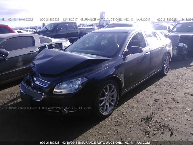 1G1ZE5E73A4123421 - 2010 CHEVROLET MALIBU LTZ 黑色 照片 2
