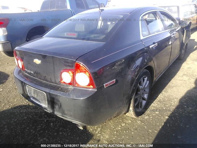 1G1ZE5E73A4123421 - 2010 CHEVROLET MALIBU LTZ 黑色 照片 4