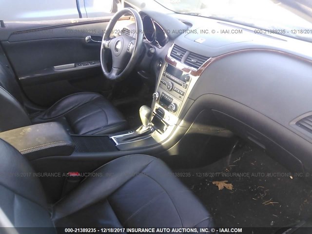 1G1ZE5E73A4123421 - 2010 CHEVROLET MALIBU LTZ 黑色 照片 5
