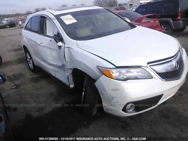 5J8TB3H59DL009441 - 2013 ACURA RDX TECHNOLOGY WHITE photo 6