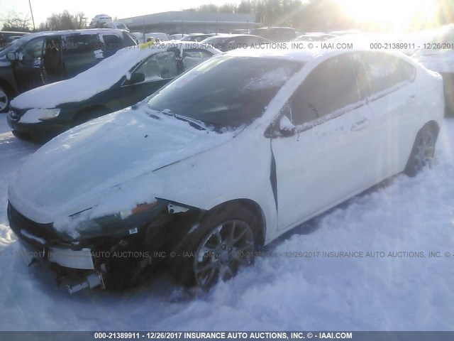 1C3CDFBA7DD335396 - 2013 DODGE DART SXT WHITE photo 6