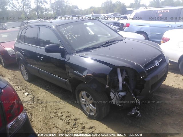 KM8JN72D87U618759 - 2007 HYUNDAI TUCSON SE/LIMITED BLACK photo 1