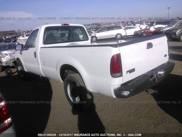 1FTNF20L23EA86137 - 2003 FORD F250 SUPER DUTY WHITE photo 3