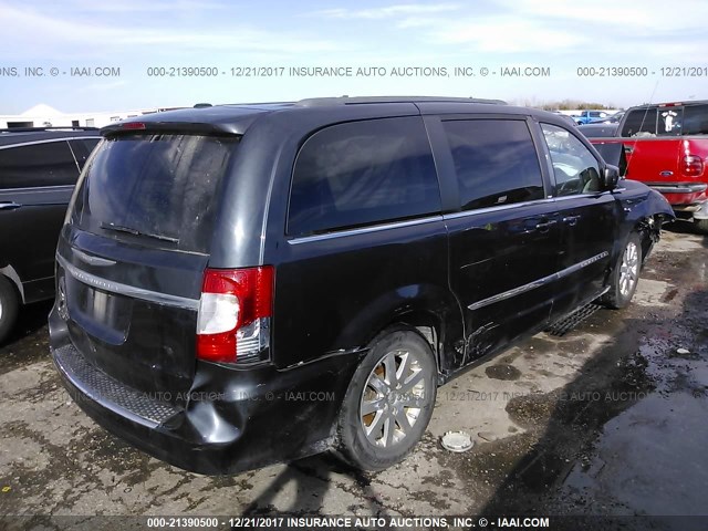 2C4RC1BG6ER156510 - 2014 CHRYSLER TOWN & COUNTRY TOURING GRAY photo 4