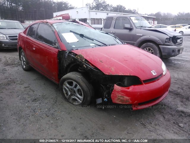 1G8AW12F14Z193068 - 2004 SATURN ION LEVEL 3 RED photo 1