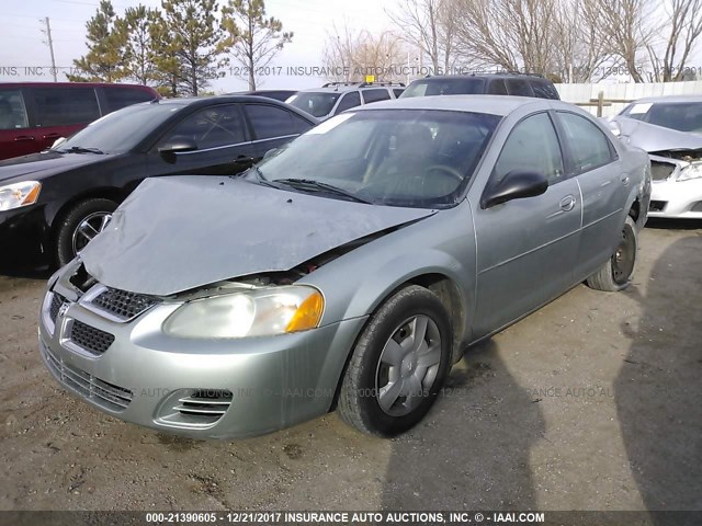 1B3AL46T26N220483 - 2006 DODGE STRATUS SXT GRAY photo 2