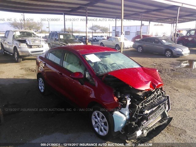 KNADM4A39F6526135 - 2015 KIA RIO LX Կարմիր լուսանկար 1