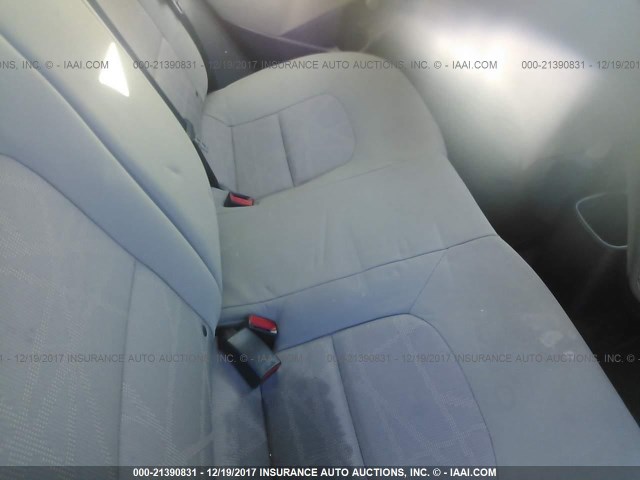 KNADM4A39F6526135 - 2015 KIA RIO LX RED photo 8