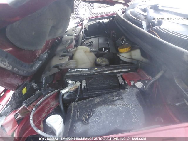 1G1JA5SH3D4131061 - 2013 CHEVROLET SONIC LS წითელი ფოტო 10