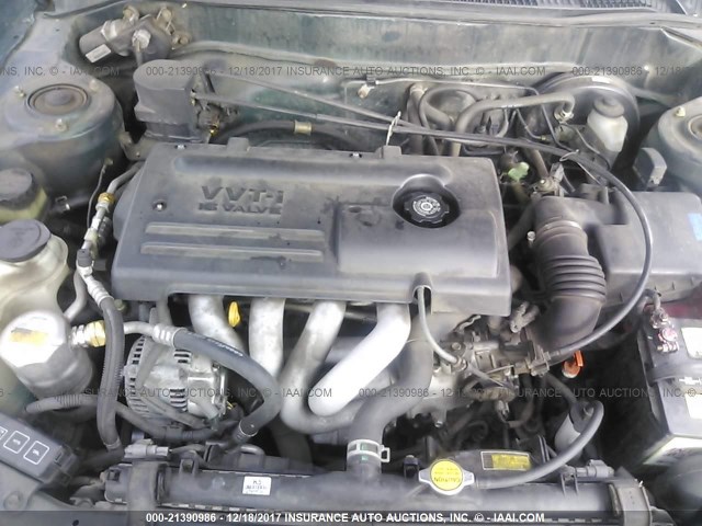 1Y1SK5288YZ424628 - 2000 CHEVROLET GEO PRIZM LSI 蓝色 照片 10