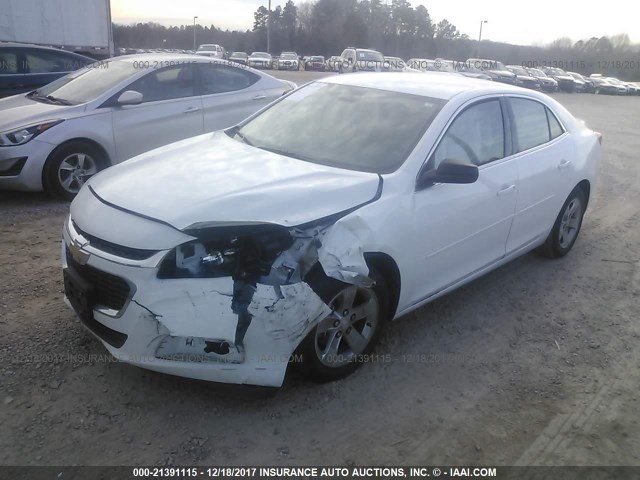 1G11B5SAXGF108434 - 2016 CHEVROLET MALIBU LIMITED LS WHITE photo 2