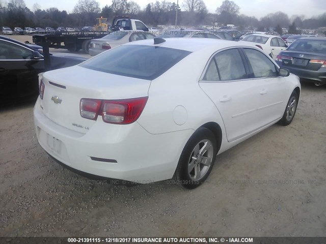 1G11B5SAXGF108434 - 2016 CHEVROLET MALIBU LIMITED LS WHITE photo 4