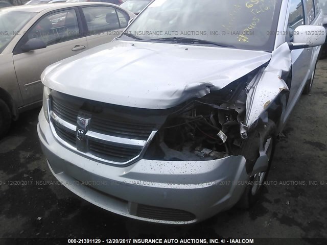 3D4GG57V09T542405 - 2009 DODGE JOURNEY SXT GRAY photo 6