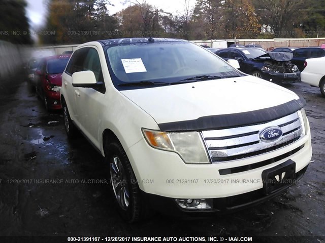 2FMDK39CX7BA95911 - 2007 FORD EDGE SEL PLUS WHITE photo 1