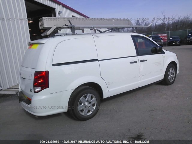 2C4JRGAGXDR812089 - 2013 RAM TRADESMAN WHITE photo 4