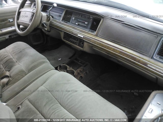 2MECM74F1LX608817 - 1990 MERCURY GRAND MARQUIS GS BEIGE photo 5