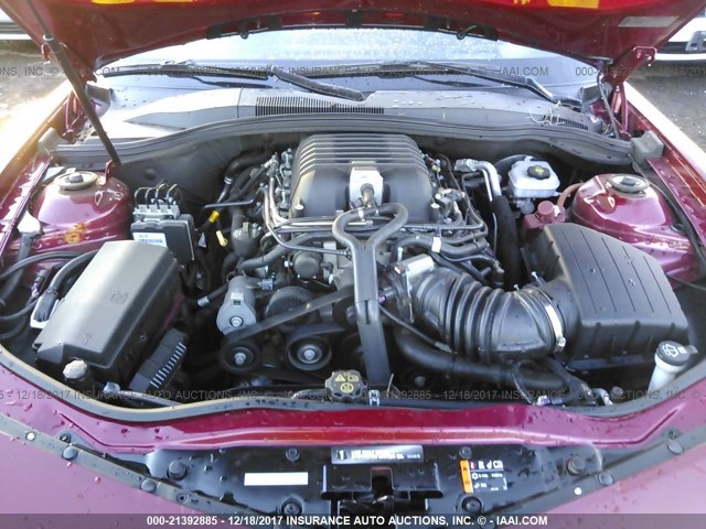2G1FL1EP1D9804583 - 2013 CHEVROLET CAMARO ZL1 红色 照片 10