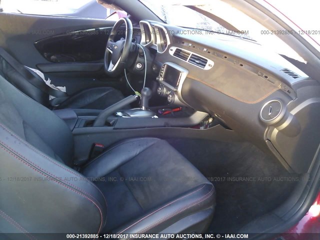 2G1FL1EP1D9804583 - 2013 CHEVROLET CAMARO ZL1 红色 照片 5