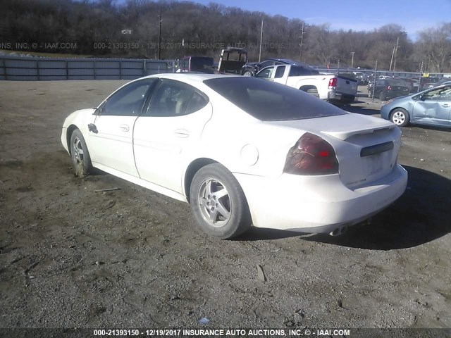 2G2WS522141336643 - 2004 PONTIAC GRAND PRIX GT2 თეთრი ფოტო 3