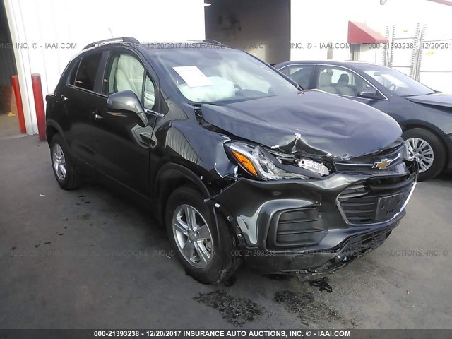 3GNCJPSB3HL162342 - 2017 CHEVROLET TRAX 1LT GRAY photo 1