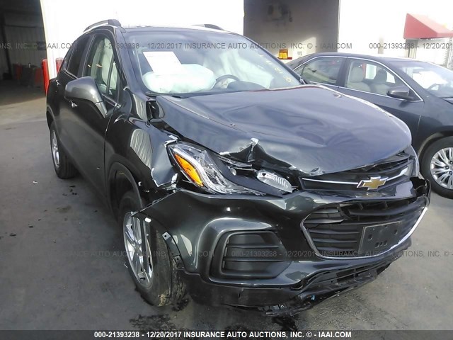 3GNCJPSB3HL162342 - 2017 CHEVROLET TRAX 1LT GRAY photo 6