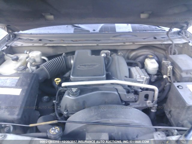 1GNDT13S532257490 - 2003 CHEVROLET TRAILBLAZER  GOLD photo 10