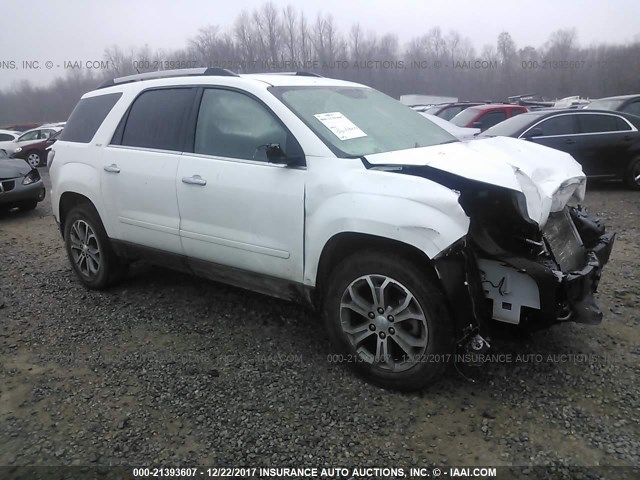 1GKKRRKD9GJ180879 - 2016 GMC ACADIA SLT-1 WHITE photo 1