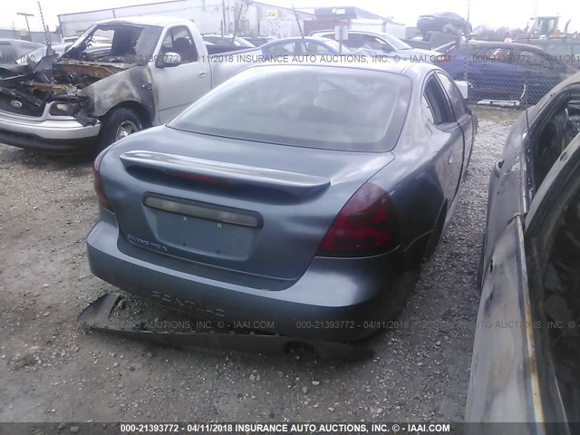 2G2WP552461227335 - 2006 PONTIAC GRAND PRIX BLUE photo 4