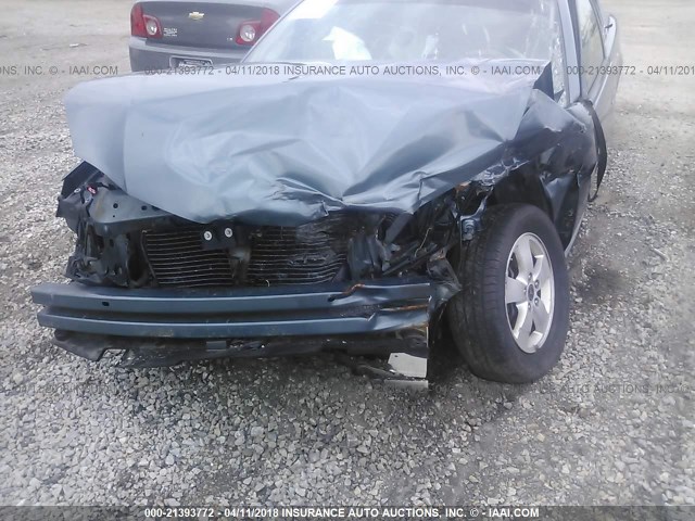 2G2WP552461227335 - 2006 PONTIAC GRAND PRIX BLUE photo 6