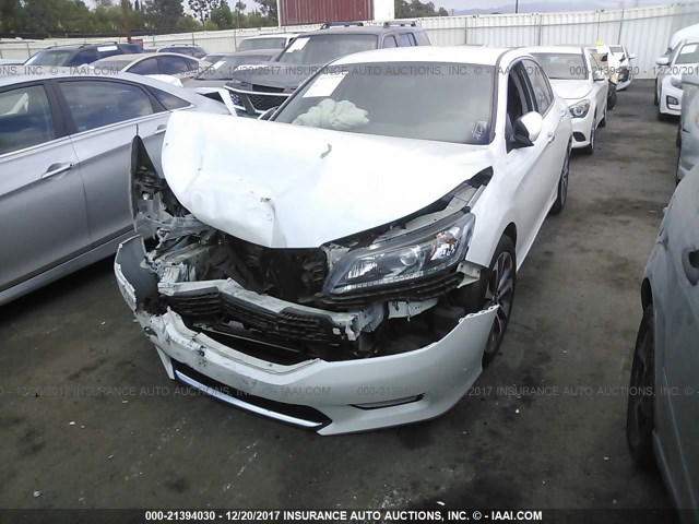 1HGCR2F52EA068367 - 2014 HONDA ACCORD SPORT Ақ фото 2