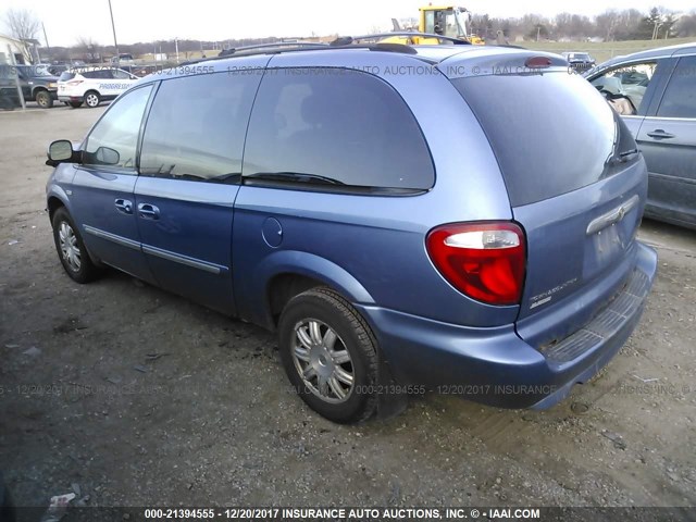 2A8GP54L87R176444 - 2007 CHRYSLER TOWN & COUNTRY TOURING BLUE photo 3