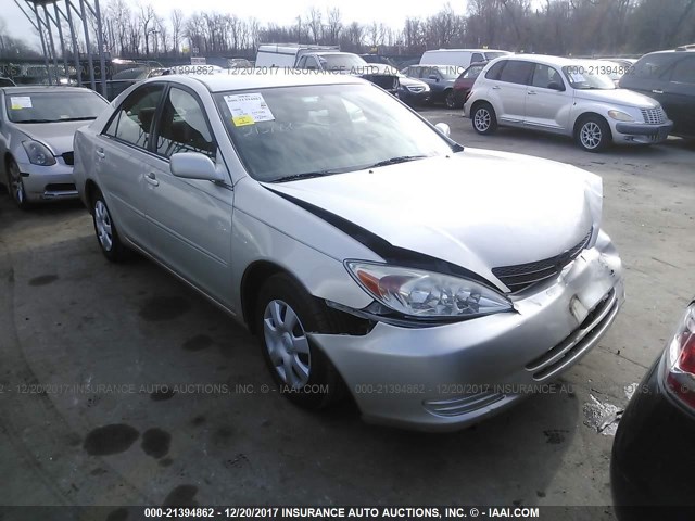 4T1BE30K33U783871 - 2003 TOYOTA CAMRY LE/XLE/SE SILVER photo 1