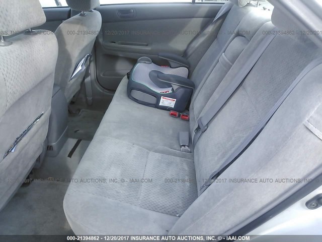 4T1BE30K33U783871 - 2003 TOYOTA CAMRY LE/XLE/SE ვერცხლისფერი ფოტო 8