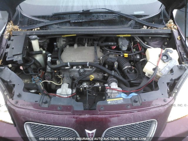 1GMDV33L16D212543 - 2006 PONTIAC MONTANA SV6 MAROON photo 10