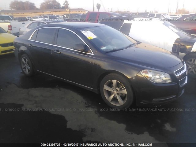 1G1ZC5E15BF312286 - 2011 CHEVROLET MALIBU 1LT 黑色 照片 1