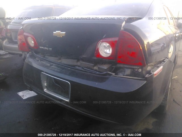 1G1ZC5E15BF312286 - 2011 CHEVROLET MALIBU 1LT 黑色 照片 6