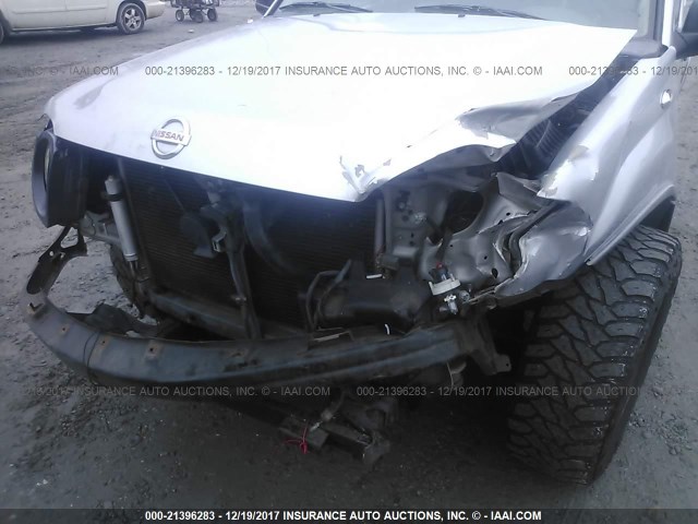 5N1ED28T54C636806 - 2004 NISSAN XTERRA XE/SE SILVER photo 6