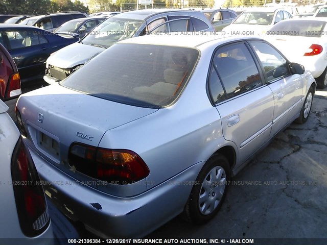 2HGEJ6617YH549564 - 2000 HONDA CIVIC SE SILVER photo 4