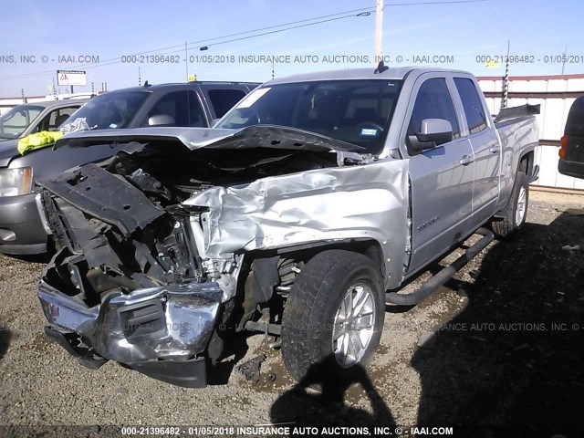 1GTR1UEH0FZ304444 - 2015 GMC SIERRA C1500 SLE SILVER photo 2