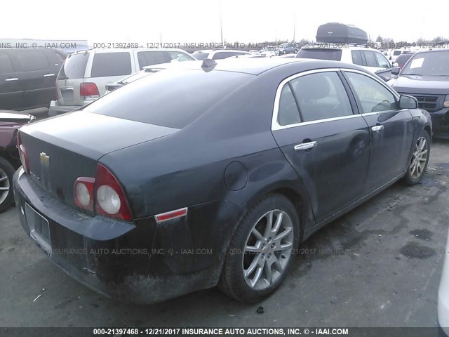 1G1ZE5E08CF117169 - 2012 CHEVROLET MALIBU LTZ 黑色 照片 4