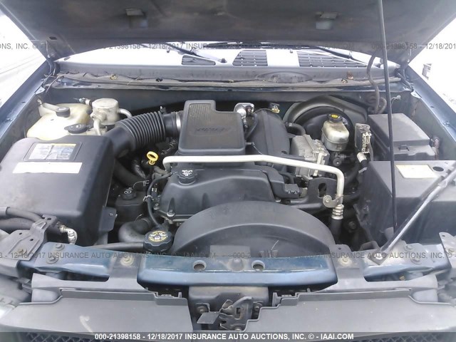 1GNDS13S832367744 - 2003 CHEVROLET TRAILBLAZER  Navy photo 10