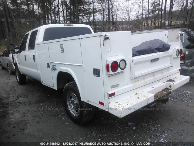 1FT8W3BT2EEB23948 - 2014 FORD F350 WHITE photo 3