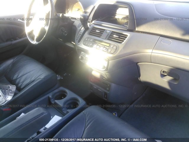 5FNRL38797B042843 - 2007 HONDA ODYSSEY EXL ლურჯი ფოტო 5