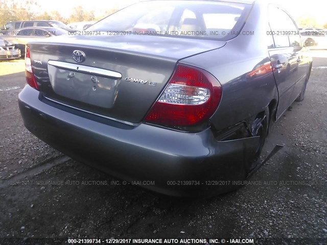 4T1BE32K63U711169 - 2003 TOYOTA CAMRY LE/XLE/SE Boz foto 6