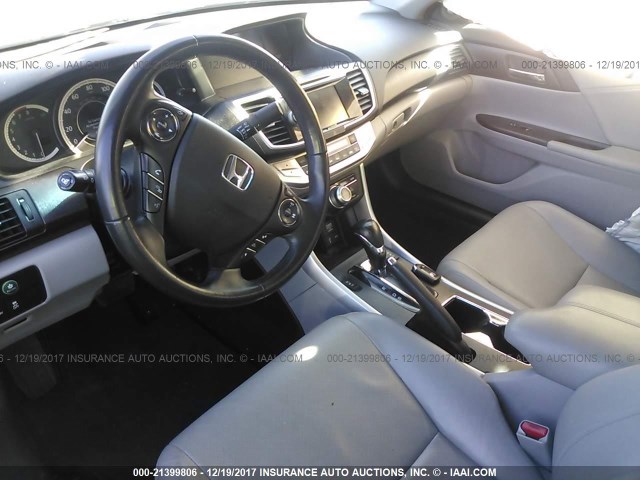 1HGCR3F97DA026588 - 2013 HONDA ACCORD TOURING GRAY photo 5