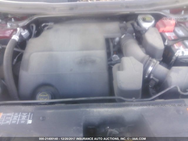 1FM5K7F84FGB81685 - 2015 FORD EXPLORER LIMITED მუქწითელი ფოტო 10