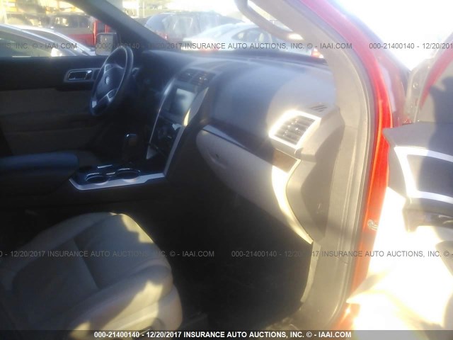 1FM5K7F84FGB81685 - 2015 FORD EXPLORER LIMITED მუქწითელი ფოტო 5