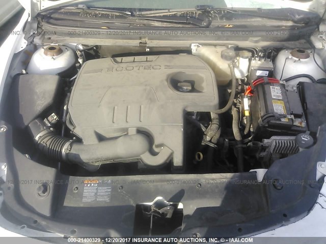 1G1ZC5EU9BF110433 - 2011 CHEVROLET MALIBU 1LT 白色 照片 10