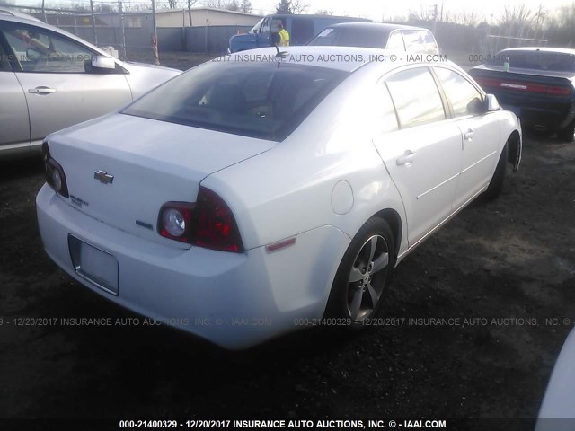 1G1ZC5EU9BF110433 - 2011 CHEVROLET MALIBU 1LT 白色 照片 4